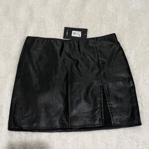 Fashion Nova Black Mini Skirt